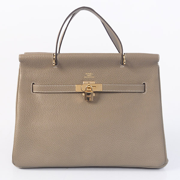 H1046 Hermes Primavera Estate 2013 Shopping Bag H1046 in Grigio Scuro